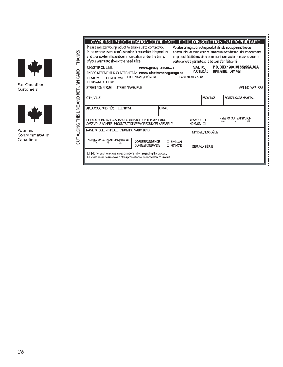 GE 25 and 27 User Manual | Page 36 / 108