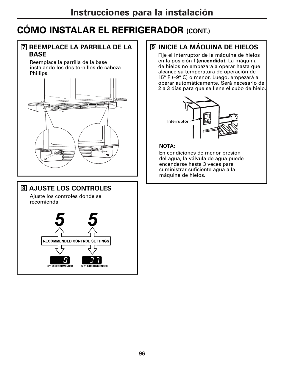 GE 25 and 27 User Manual | Page 96 / 108