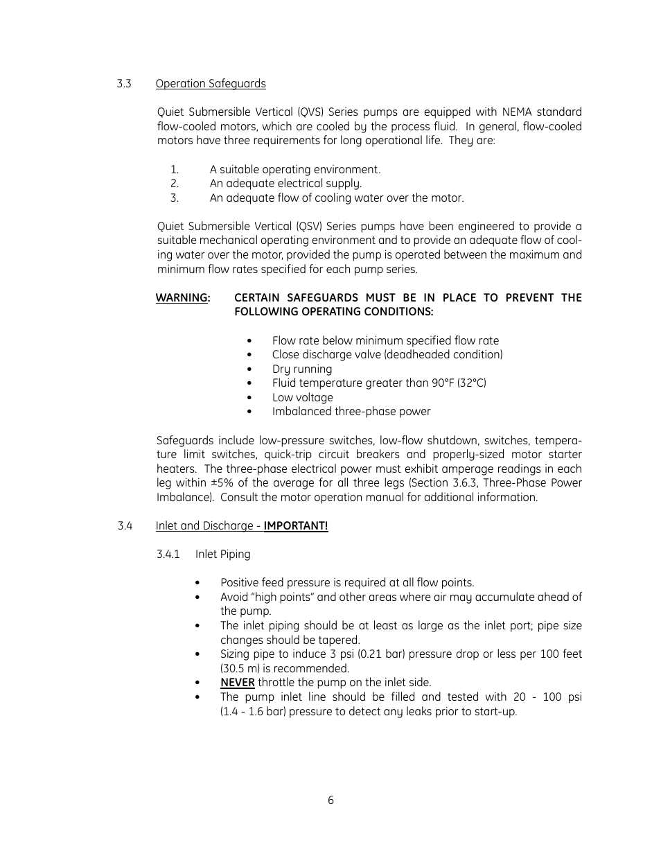 GE QS1800V User Manual | Page 12 / 36