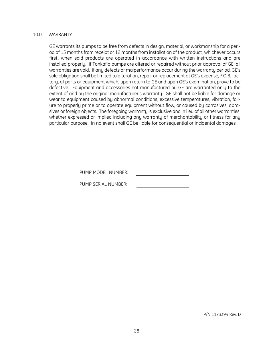 GE QS1800V User Manual | Page 34 / 36