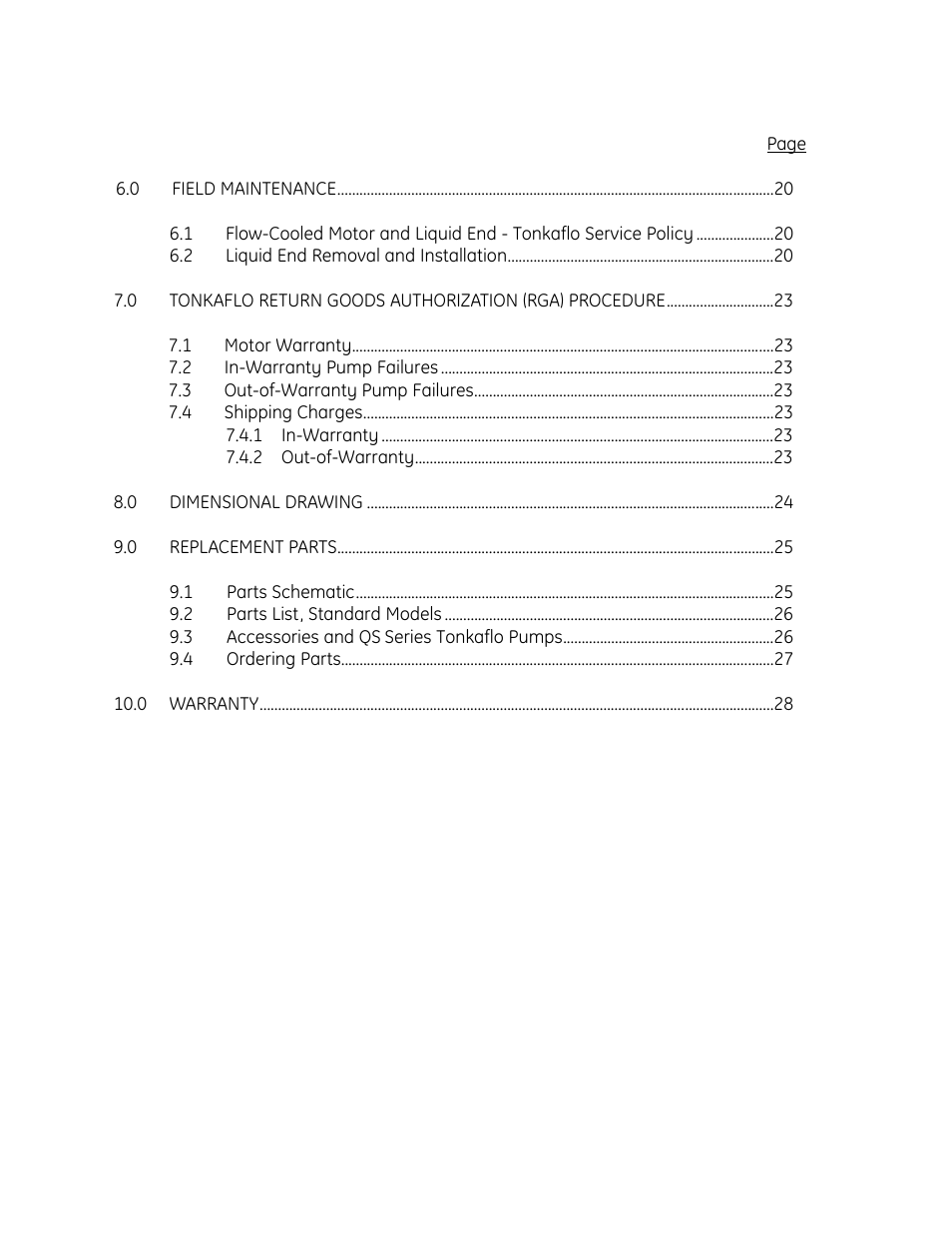 GE QS1800V User Manual | Page 4 / 36