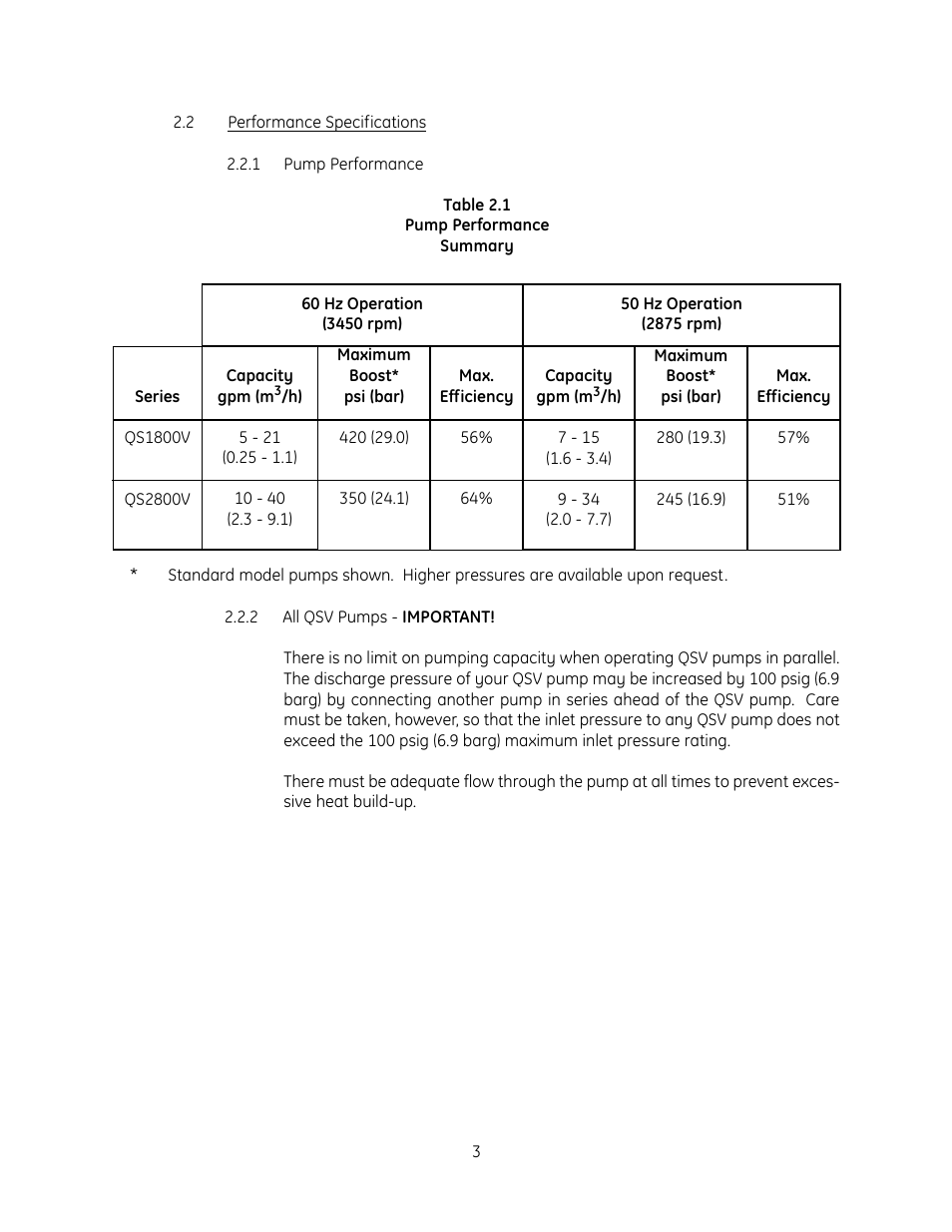 GE QS1800V User Manual | Page 9 / 36