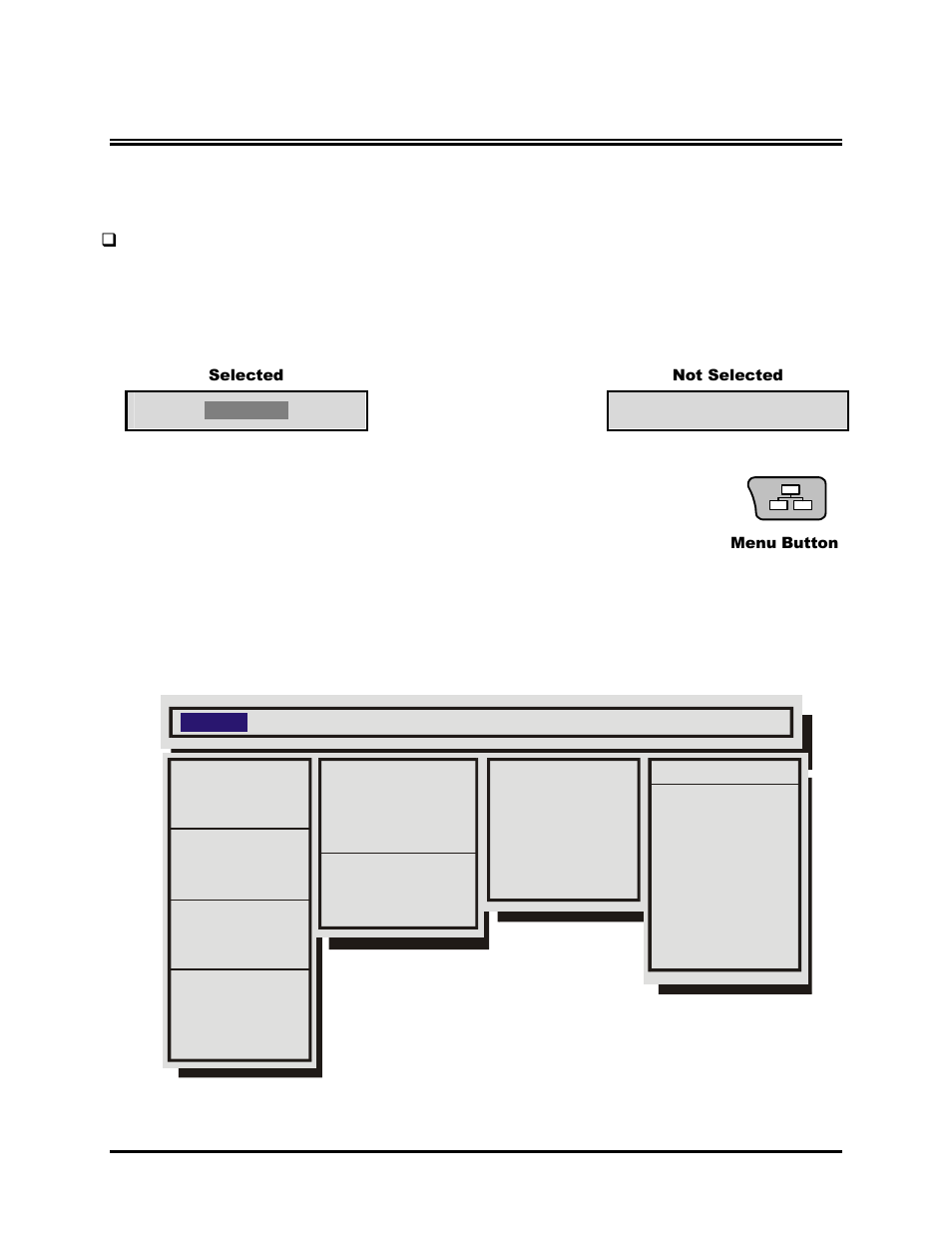 Menu system overview, 1 menu notation in this manual, 2 accessing the menu system | 3 available menus, Main quickinstall, Operator systemview | GE TRIPLEX 0150-0193C User Manual | Page 27 / 77