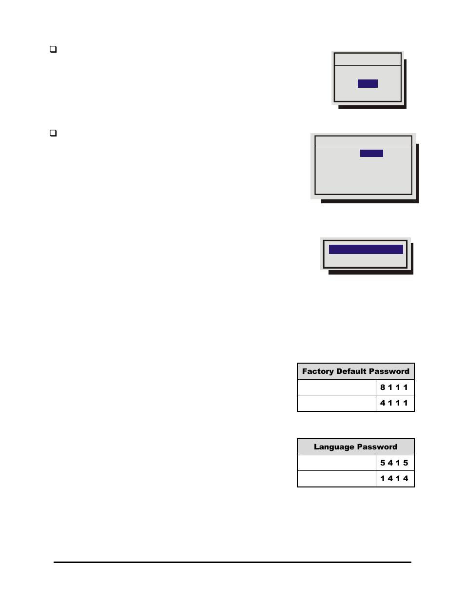 18 front panel lock, 19 factory settings | GE TRIPLEX 0150-0193C User Manual | Page 53 / 77