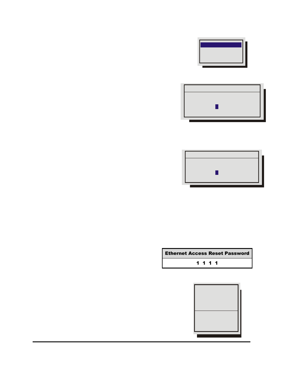 20 passwords, 21 the quickinstall menu | GE TRIPLEX 0150-0193C User Manual | Page 54 / 77