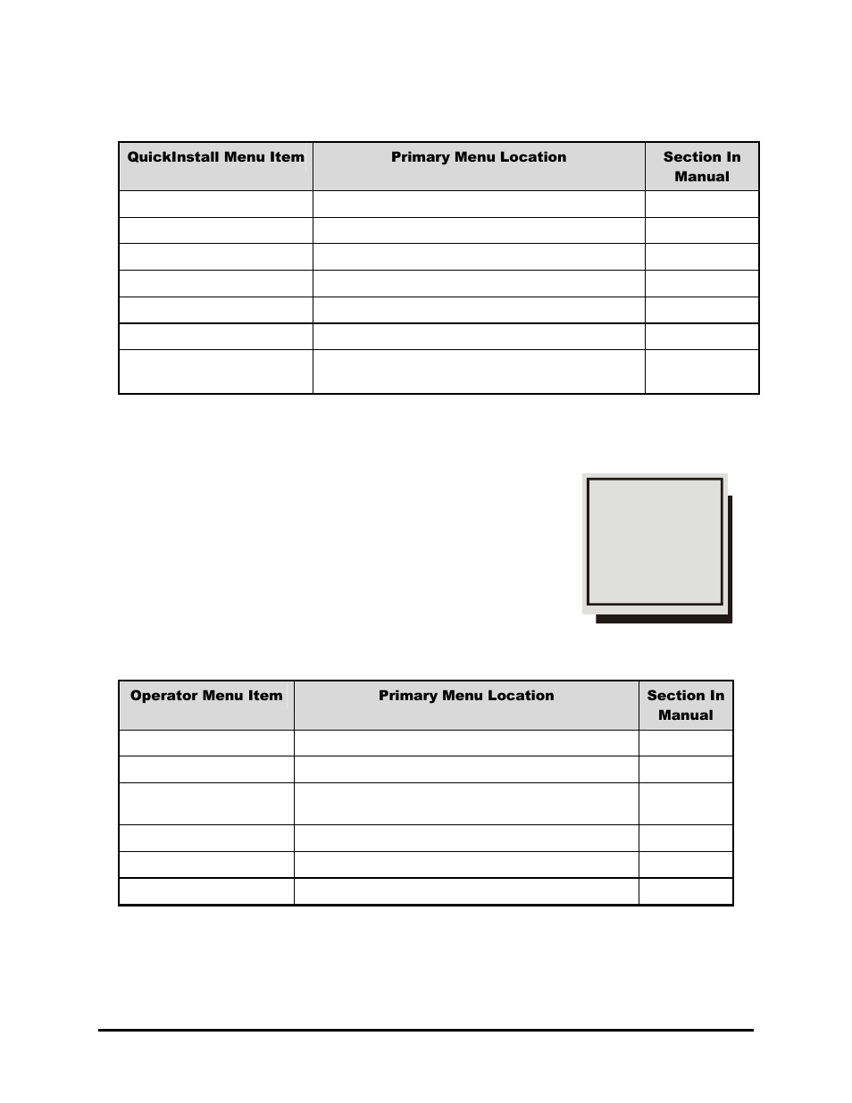 22 the operator menu | GE TRIPLEX 0150-0193C User Manual | Page 55 / 77