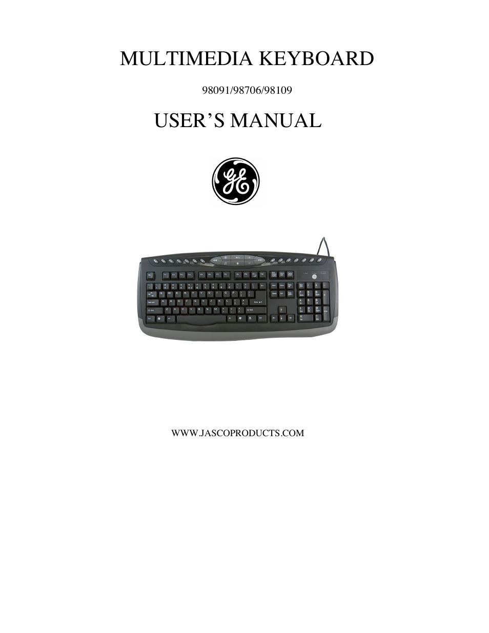 GE 98706 User Manual | 9 pages