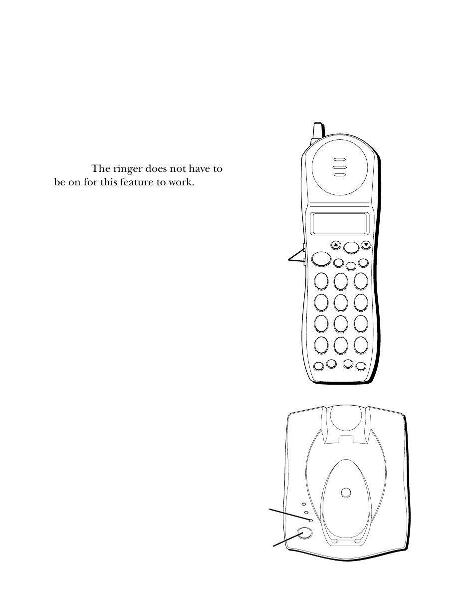 Finding the handset, Volume, Voice messaging | Inding, Andset, Olume, Oice, Essaging | GE 27730 User Manual | Page 18 / 100