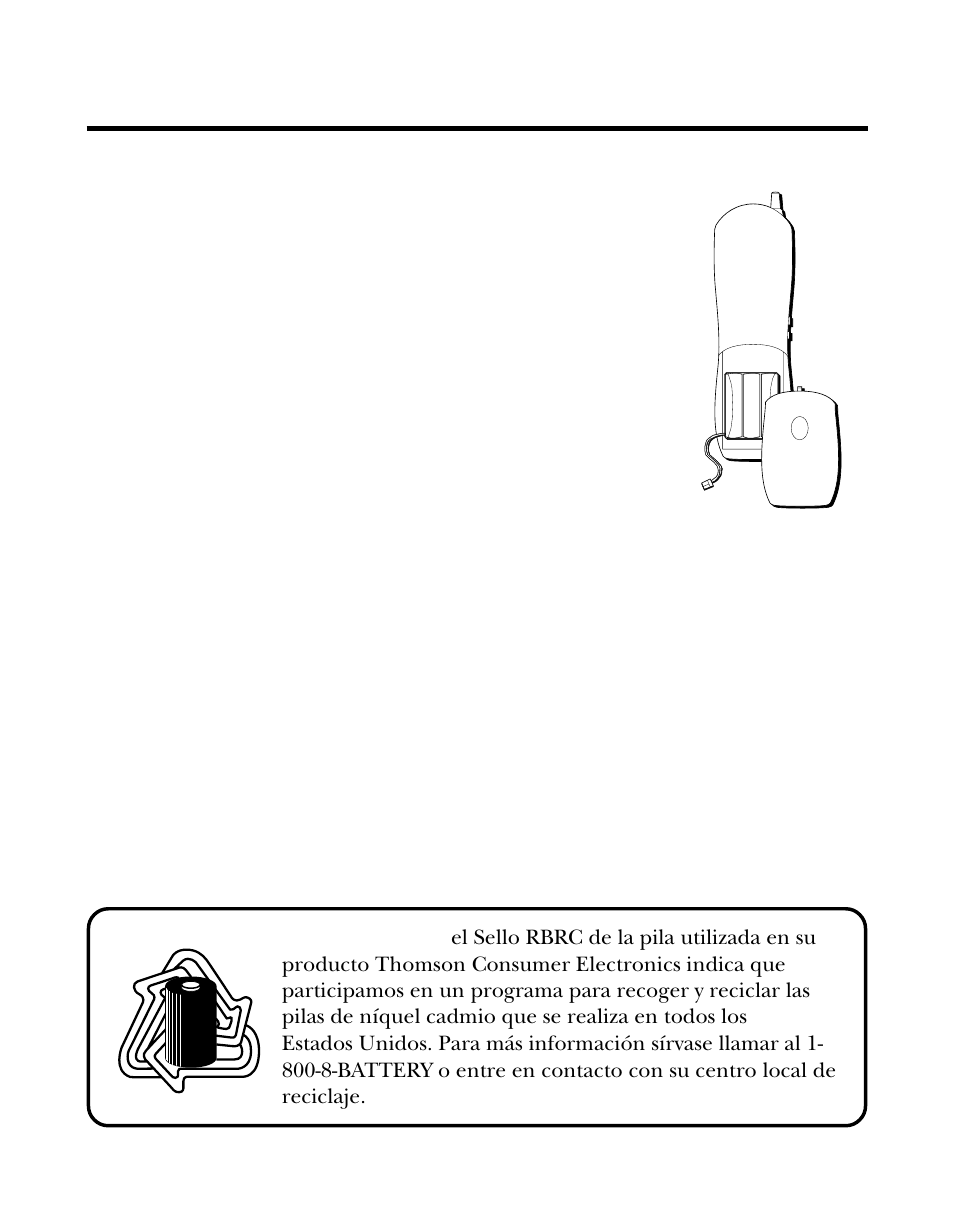 Para cambiar la batería, Precauciones de seguridad para la batería, Ambiar | Atería, Recauciones, Eguridad, Para | GE 27730 User Manual | Page 86 / 100