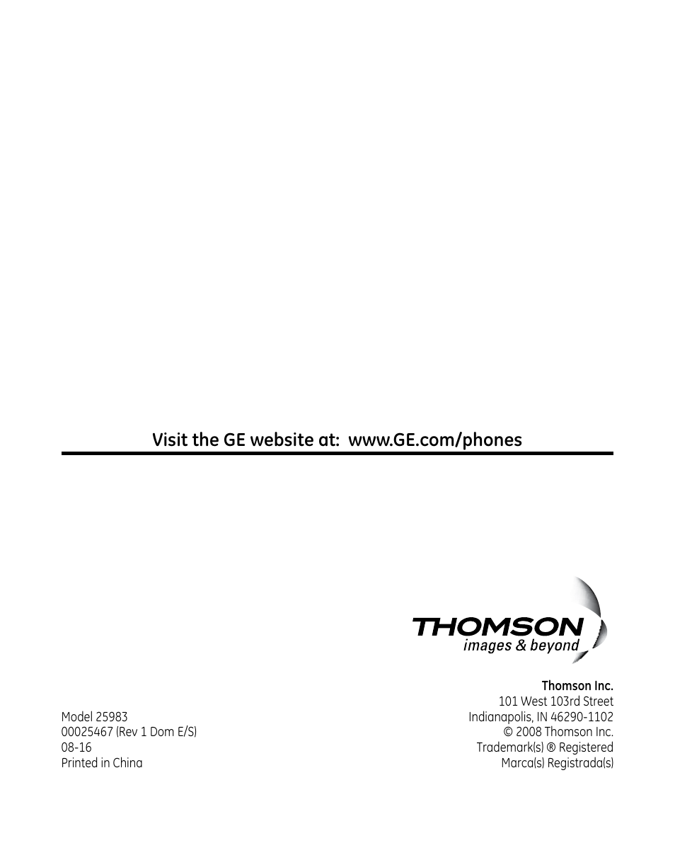 GE 00025467 User Manual | Page 50 / 100