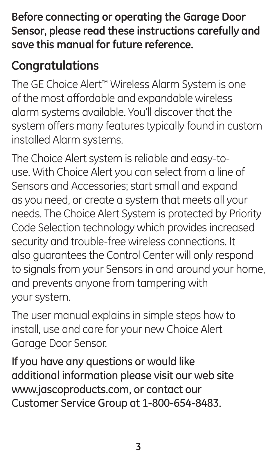 GE 45130 User Manual | Page 3 / 16