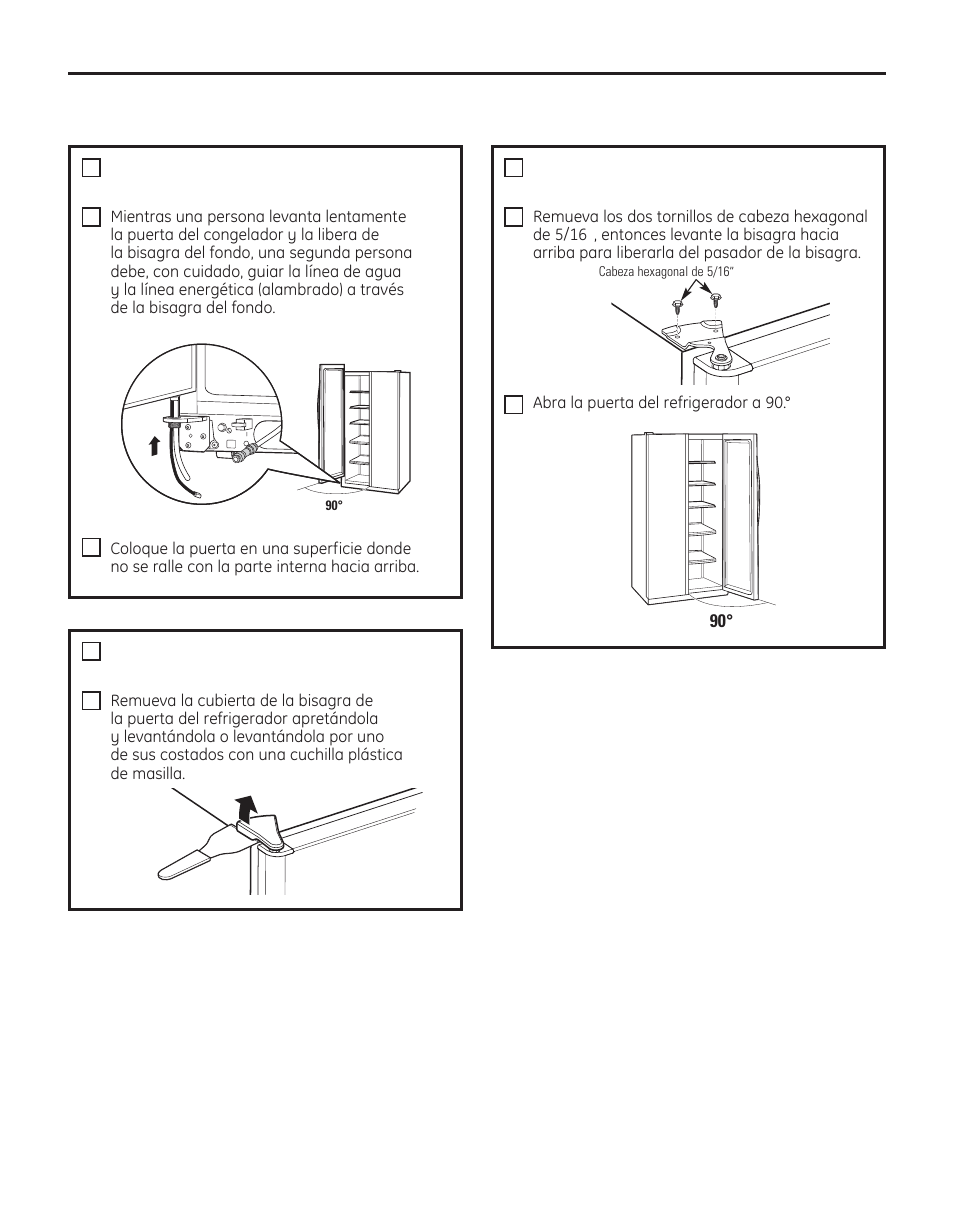 Instrucciones para la instalación, Cómo mover el refrigerador | GE 29 User Manual | Page 92 / 112