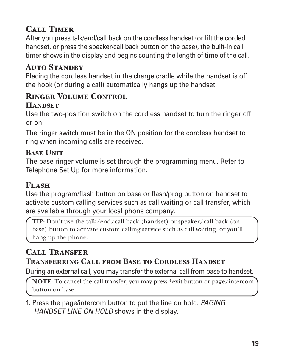 GE 25880 User Manual | Page 19 / 100