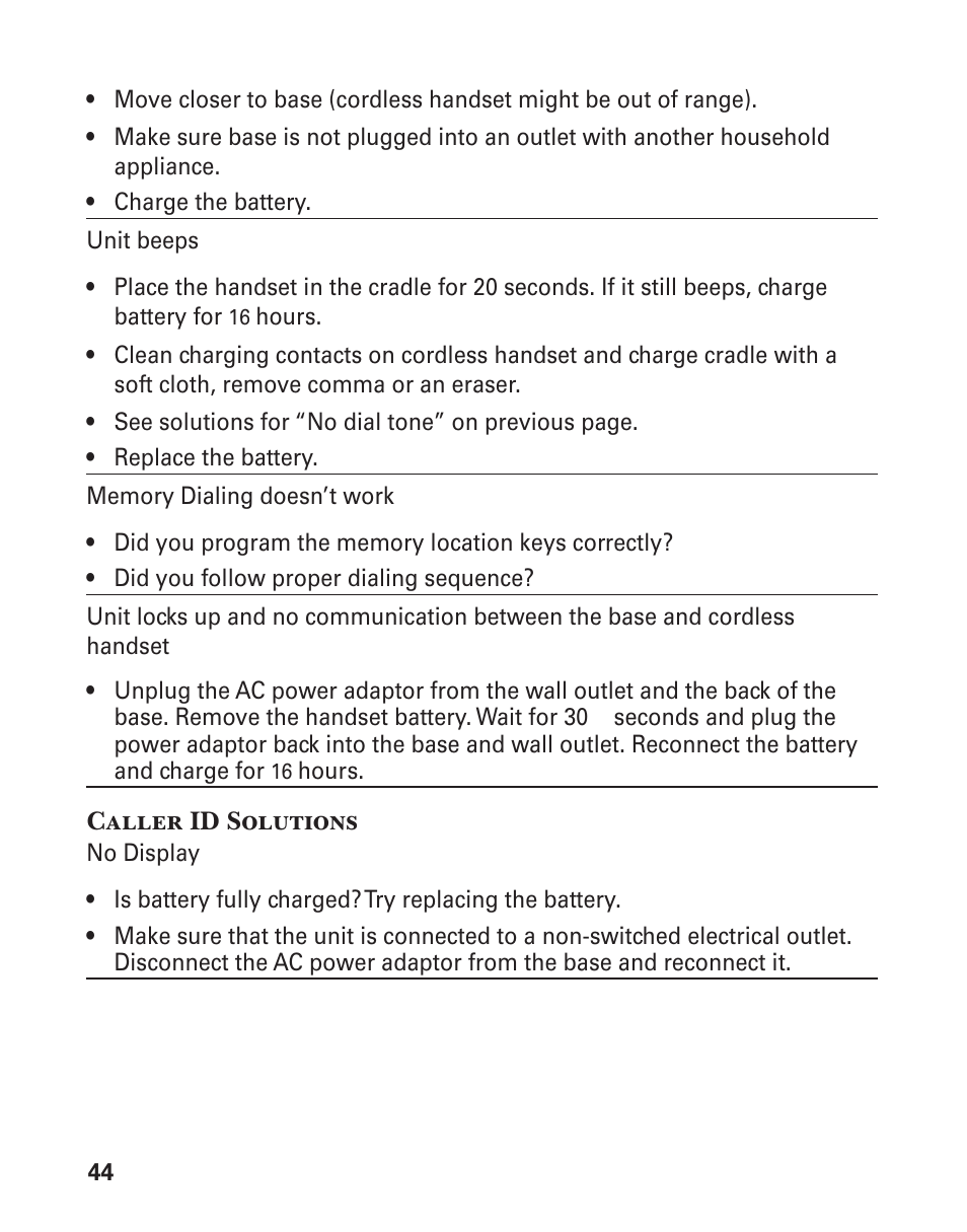 GE 25880 User Manual | Page 44 / 100