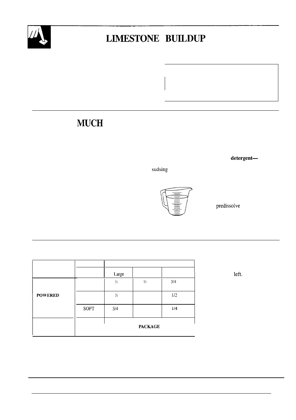 How detergent should you use | GE WSM2780R User Manual | Page 14 / 28