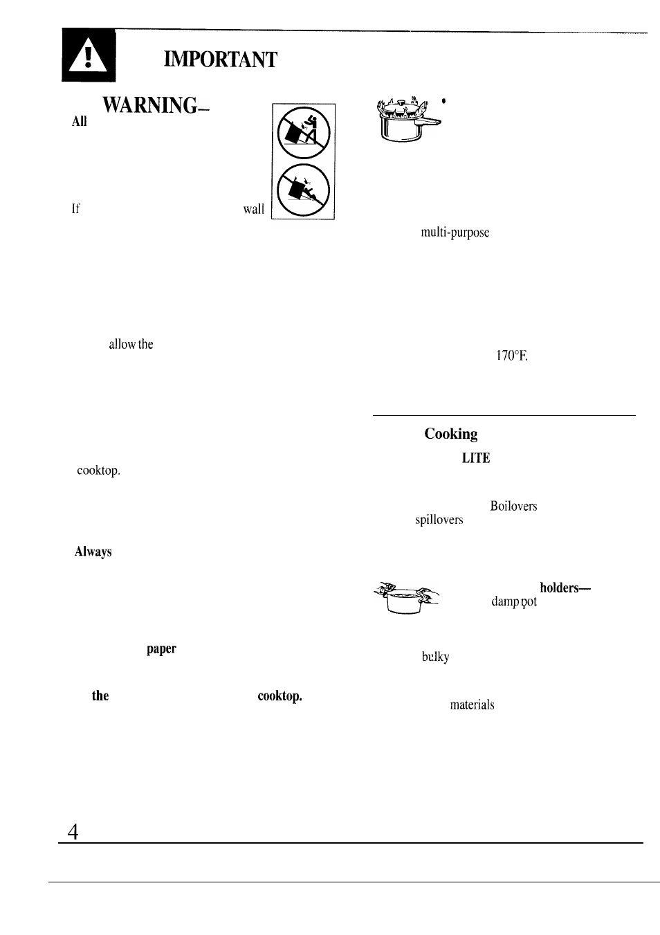 Safety instructions | GE 164D2966P118 User Manual | Page 4 / 28