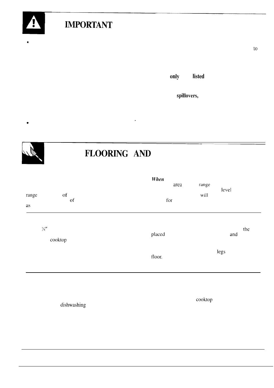 Safety instructions, Save these, Instructions | Leveling | GE 164D2966P118 User Manual | Page 6 / 28