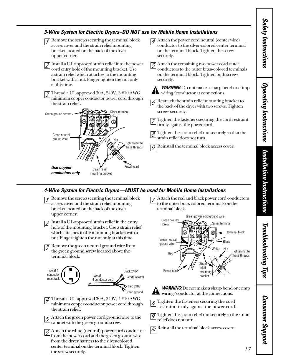 GE DVL223 User Manual | Page 17 / 24
