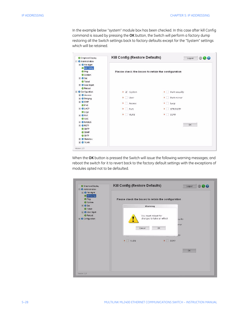 GE MULTILINK ML2400 User Manual | Page 100 / 346