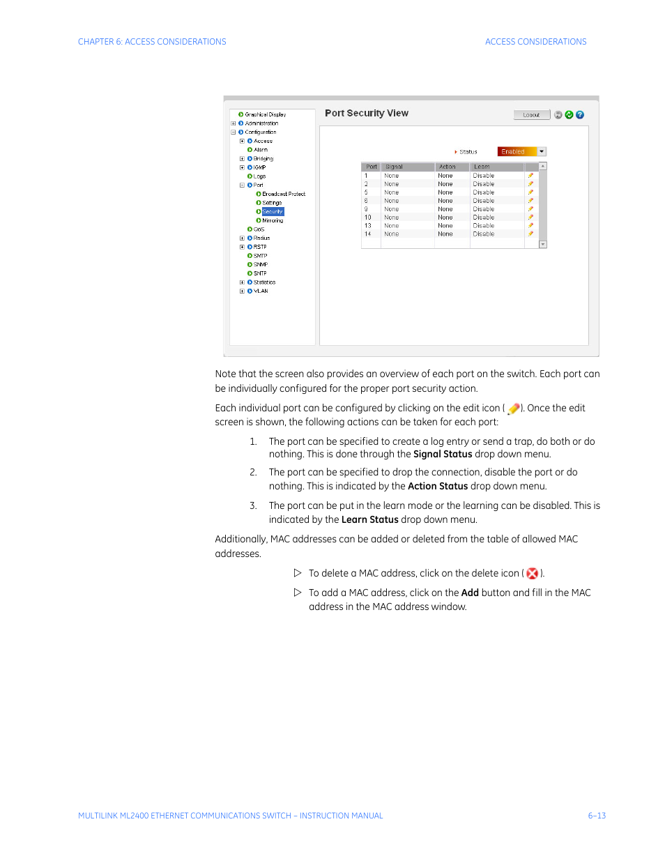 GE MULTILINK ML2400 User Manual | Page 119 / 346