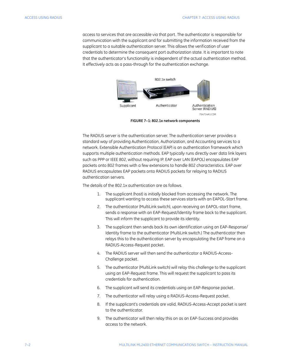 GE MULTILINK ML2400 User Manual | Page 126 / 346