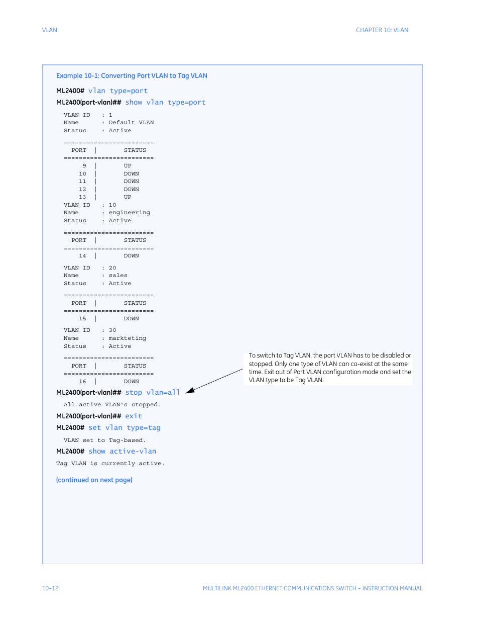 GE MULTILINK ML2400 User Manual | Page 176 / 346