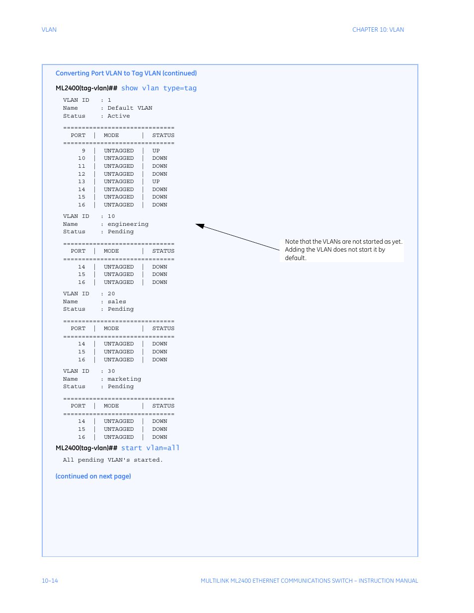 GE MULTILINK ML2400 User Manual | Page 178 / 346