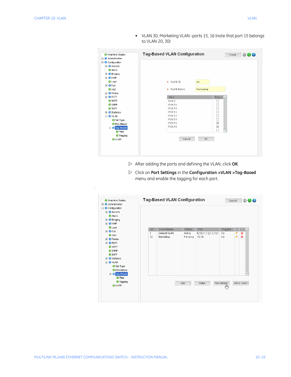 GE MULTILINK ML2400 User Manual | Page 183 / 346