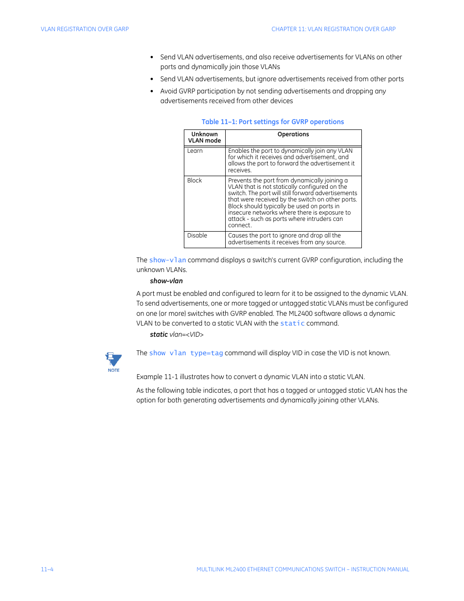 GE MULTILINK ML2400 User Manual | Page 190 / 346