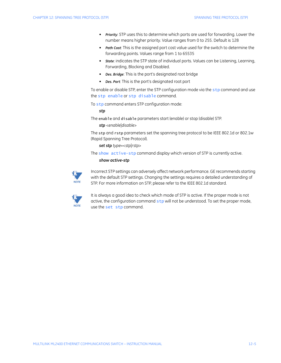 GE MULTILINK ML2400 User Manual | Page 201 / 346