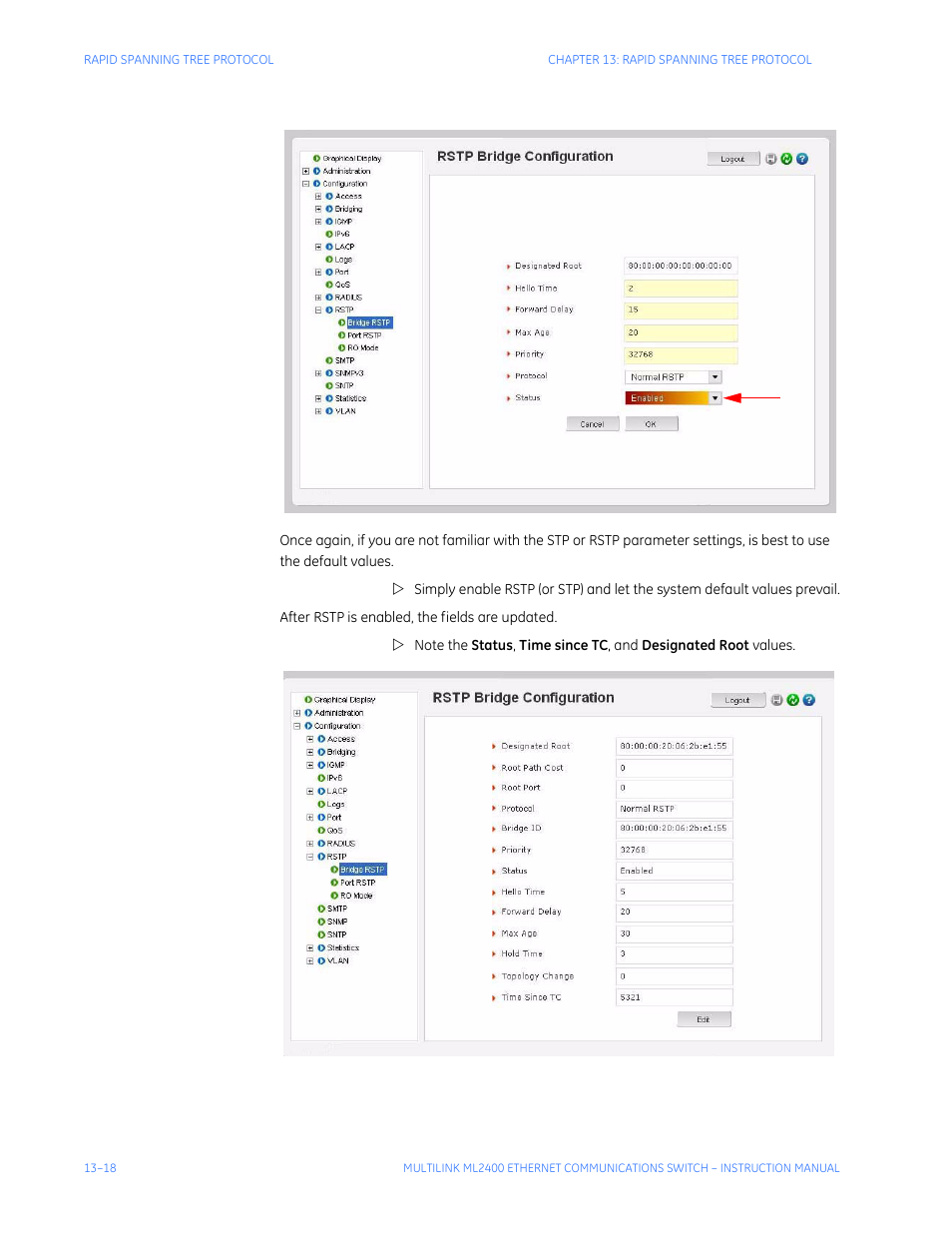 GE MULTILINK ML2400 User Manual | Page 226 / 346