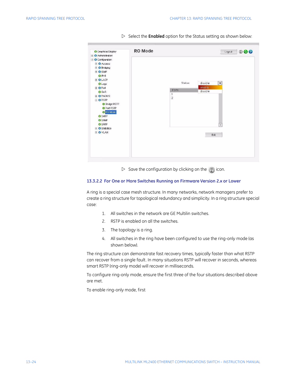 GE MULTILINK ML2400 User Manual | Page 232 / 346