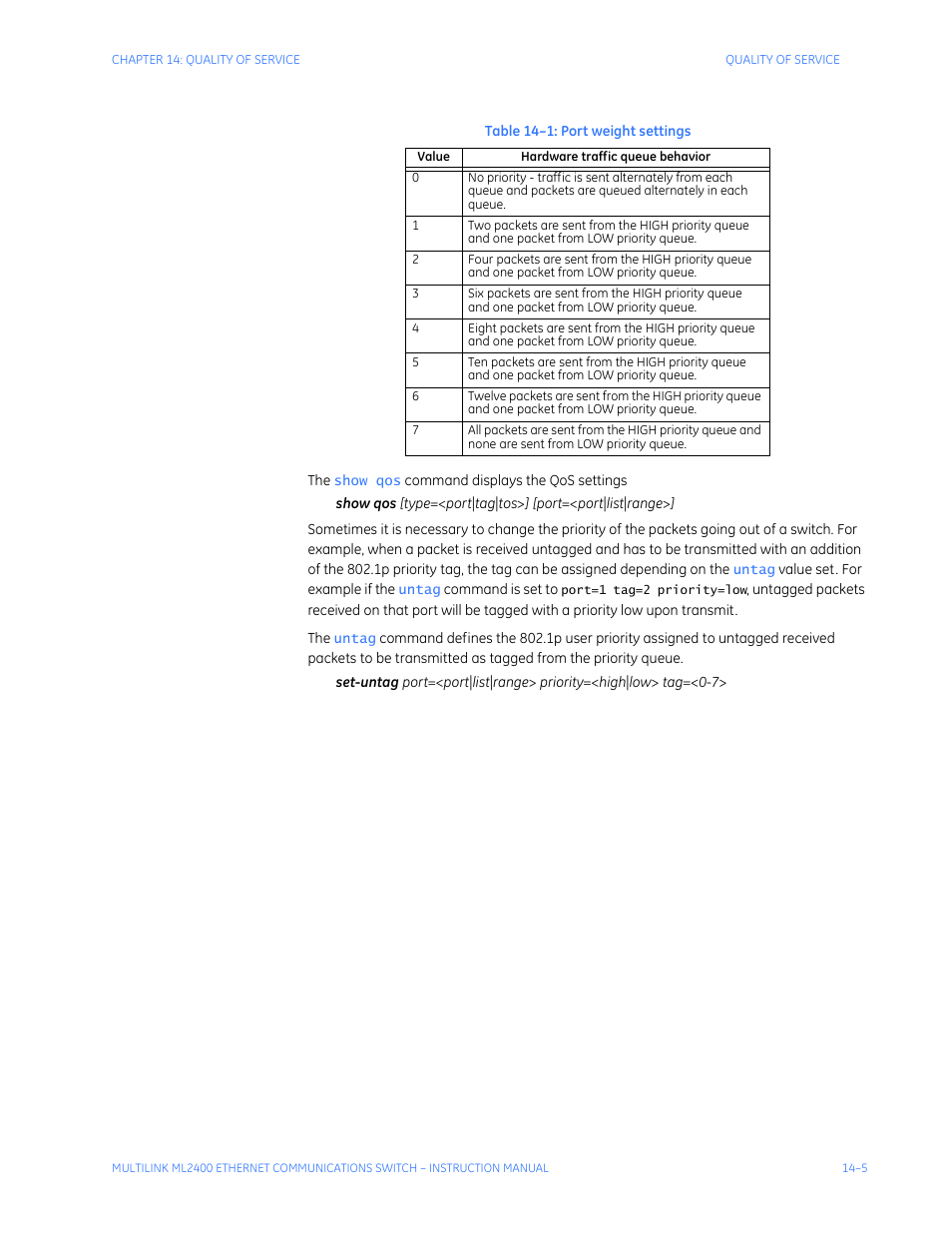 GE MULTILINK ML2400 User Manual | Page 239 / 346
