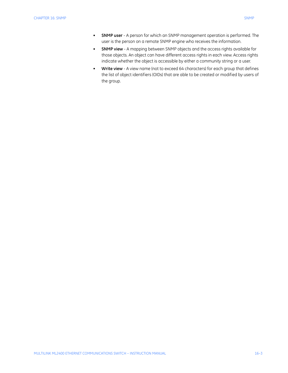 GE MULTILINK ML2400 User Manual | Page 261 / 346