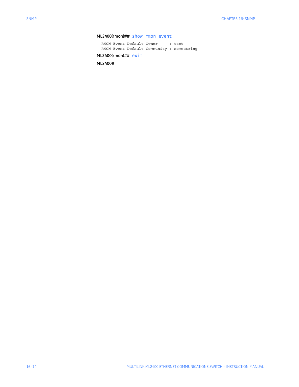 GE MULTILINK ML2400 User Manual | Page 272 / 346