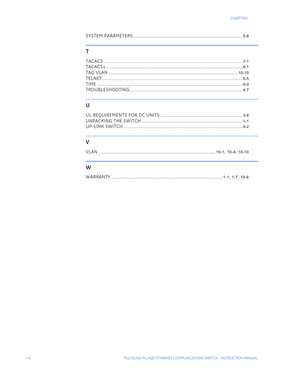 GE MULTILINK ML2400 User Manual | Page 346 / 346