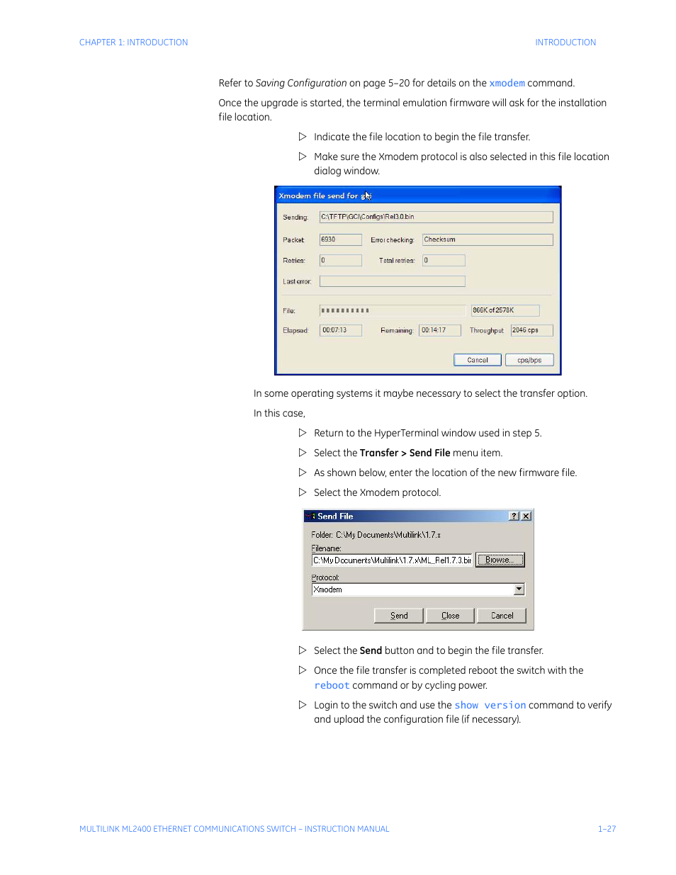 GE MULTILINK ML2400 User Manual | Page 37 / 346