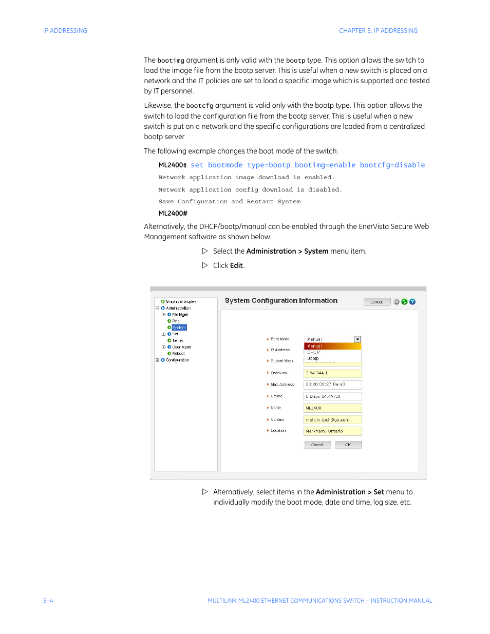 GE MULTILINK ML2400 User Manual | Page 76 / 346