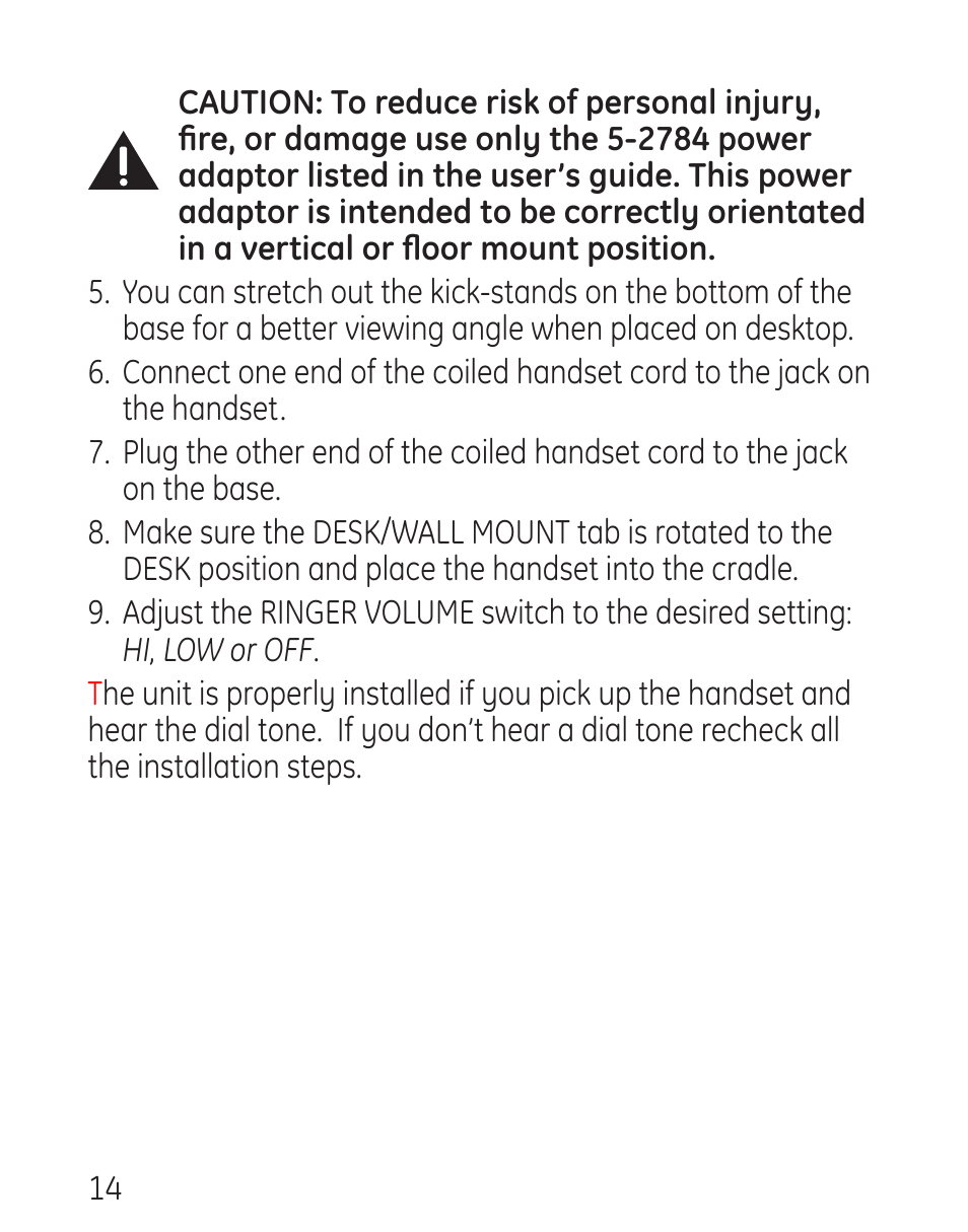 GE 958 User Manual | Page 14 / 72