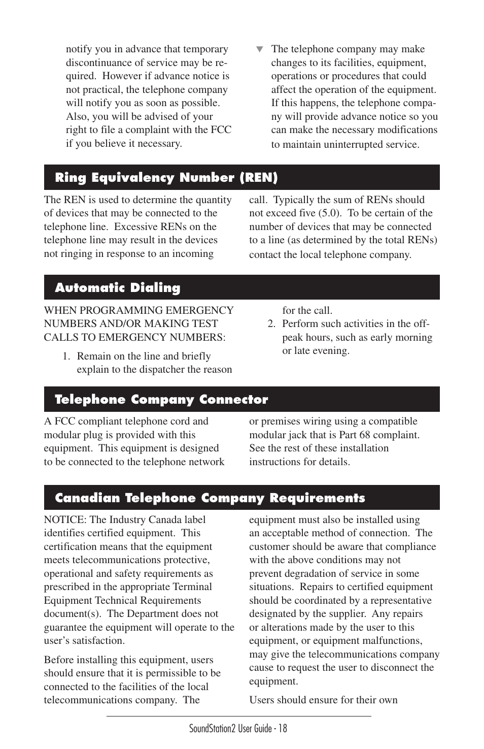 GE SoundStation2 User Manual | Page 18 / 22