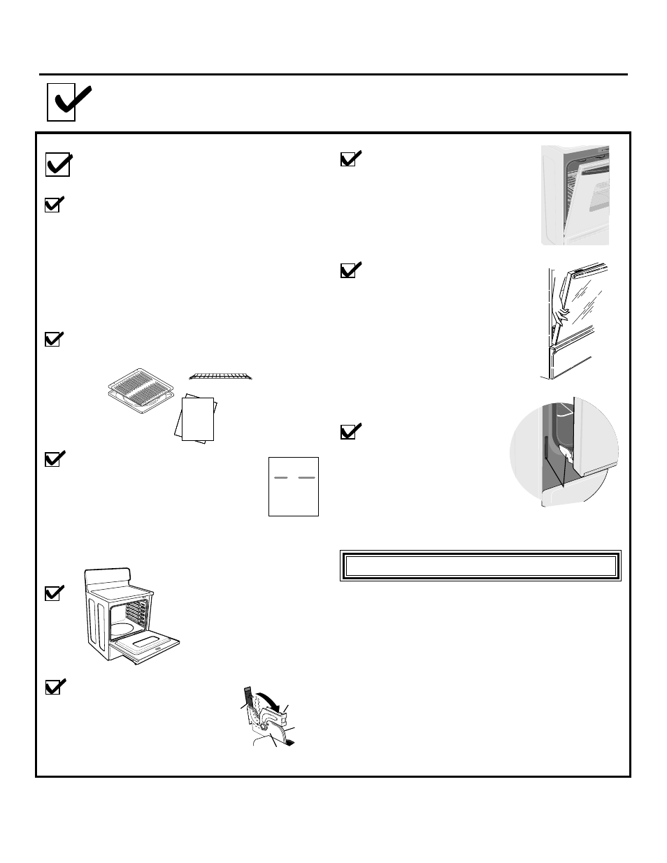 Installation instructions, Pre- installation checklist, Preparing the range | GE 229C4053P447-3 1 User Manual | Page 3 / 12