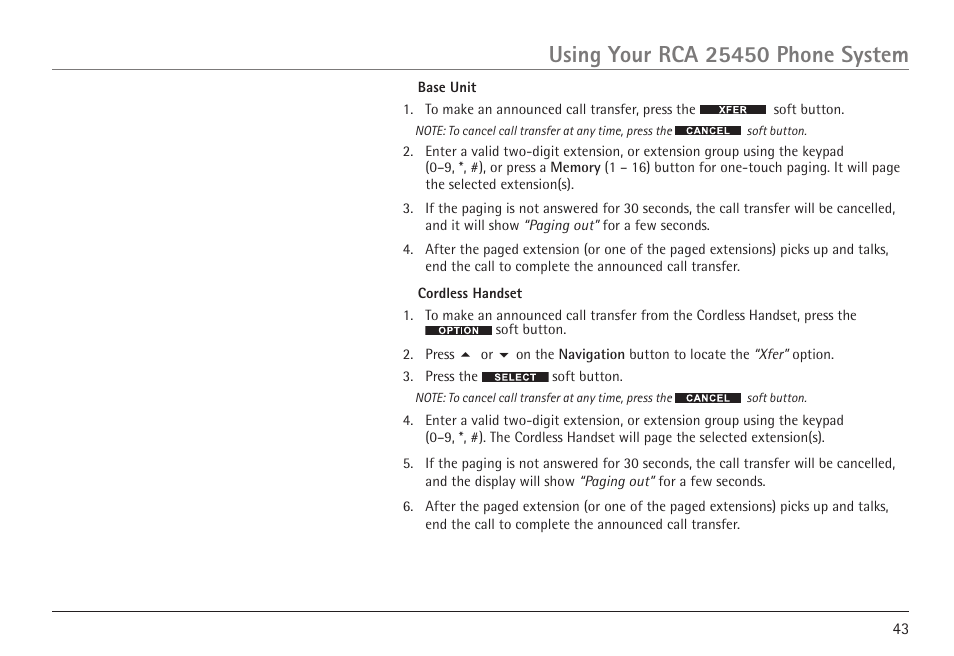 GE 25450 User Manual | Page 43 / 124