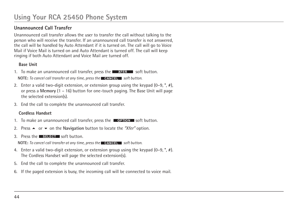 GE 25450 User Manual | Page 44 / 124