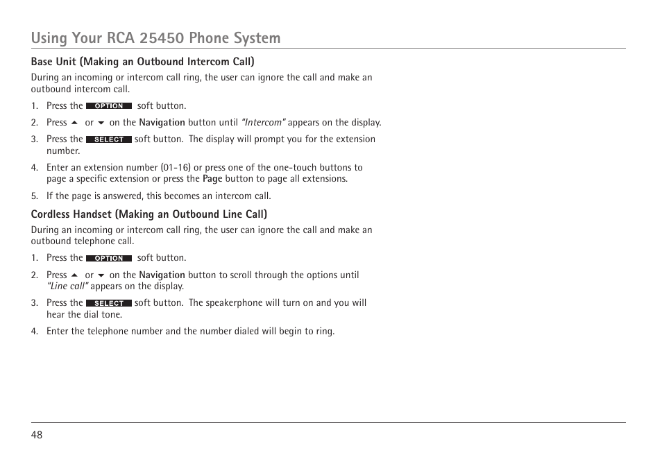 GE 25450 User Manual | Page 48 / 124