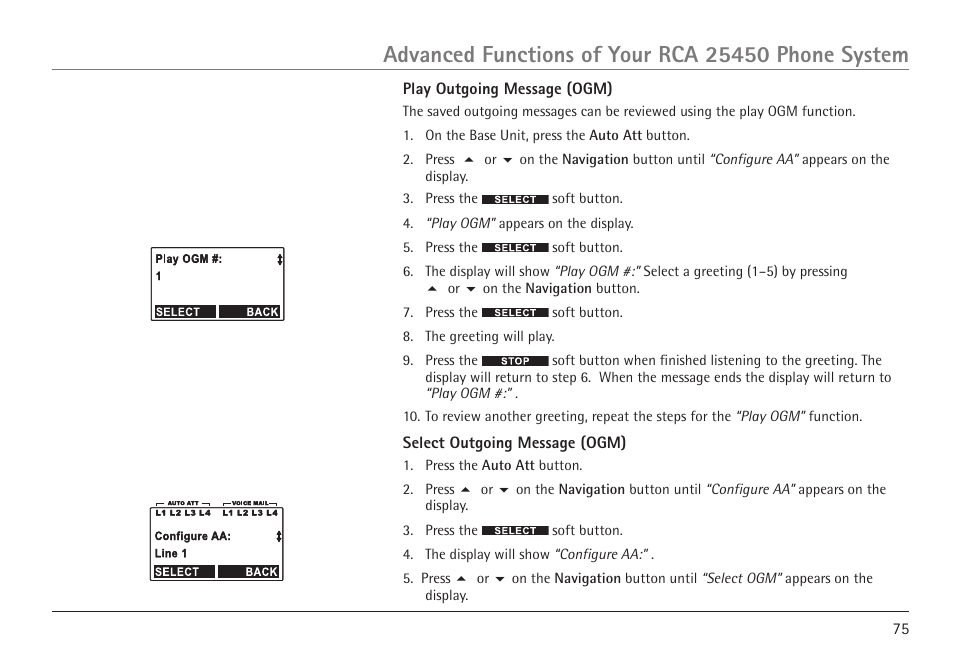GE 25450 User Manual | Page 75 / 124