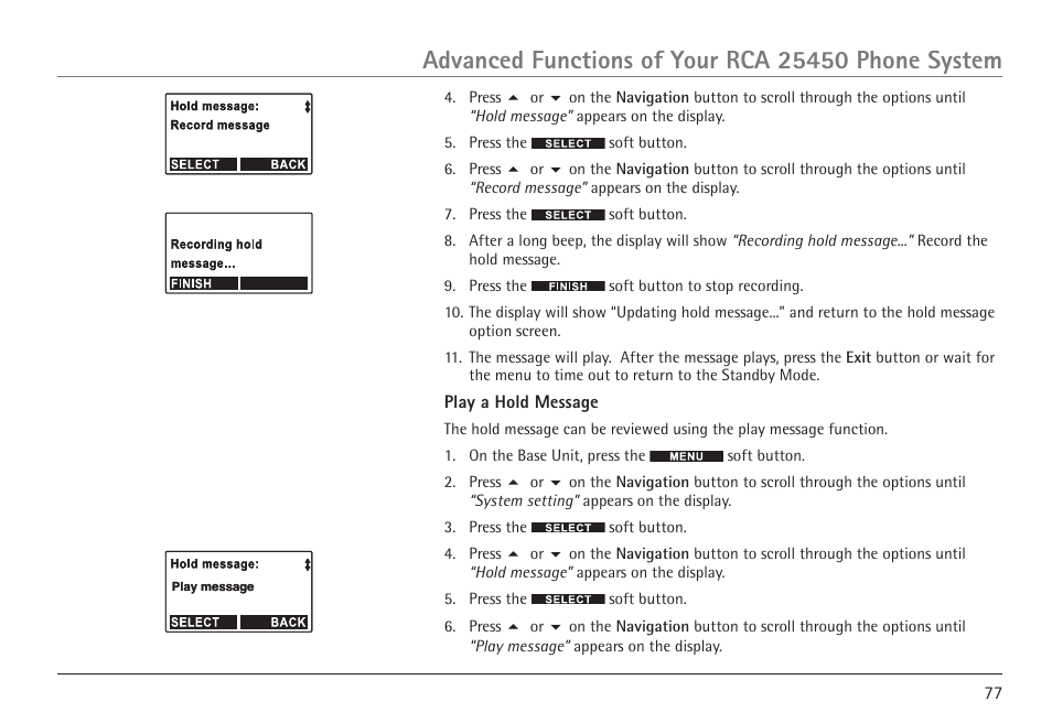 GE 25450 User Manual | Page 77 / 124