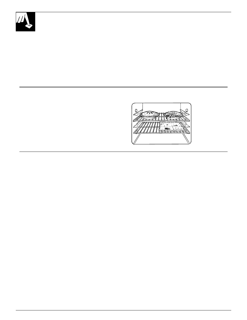 Aluminum foil, Aluminum foil , 24–26, 20 baking | GE 49-8726 User Manual | Page 20 / 44