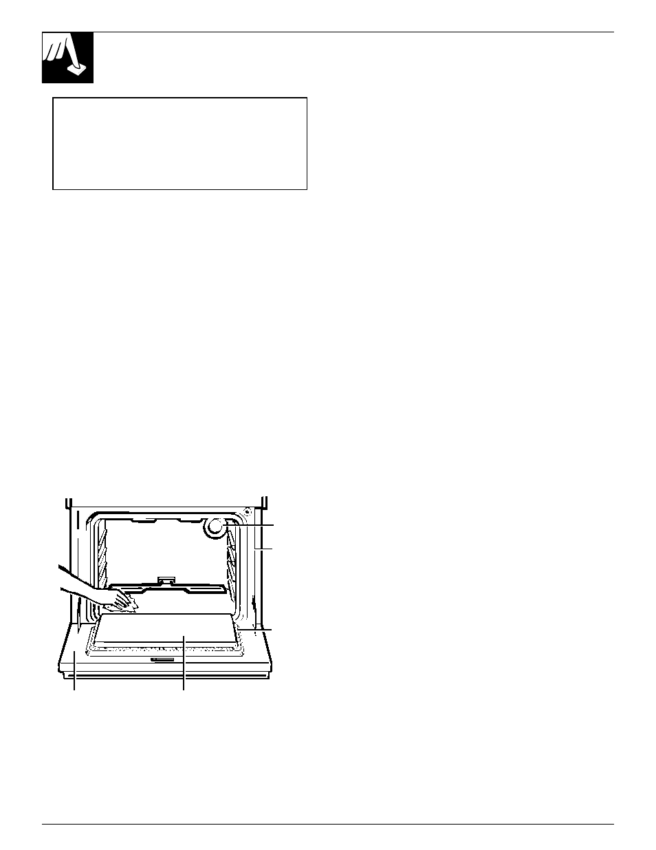 Self-cleaning instructions, Self-cleaning instructions –30, 28 operating the self-cleaning oven | Before a clean cycle | GE 49-8726 User Manual | Page 28 / 44