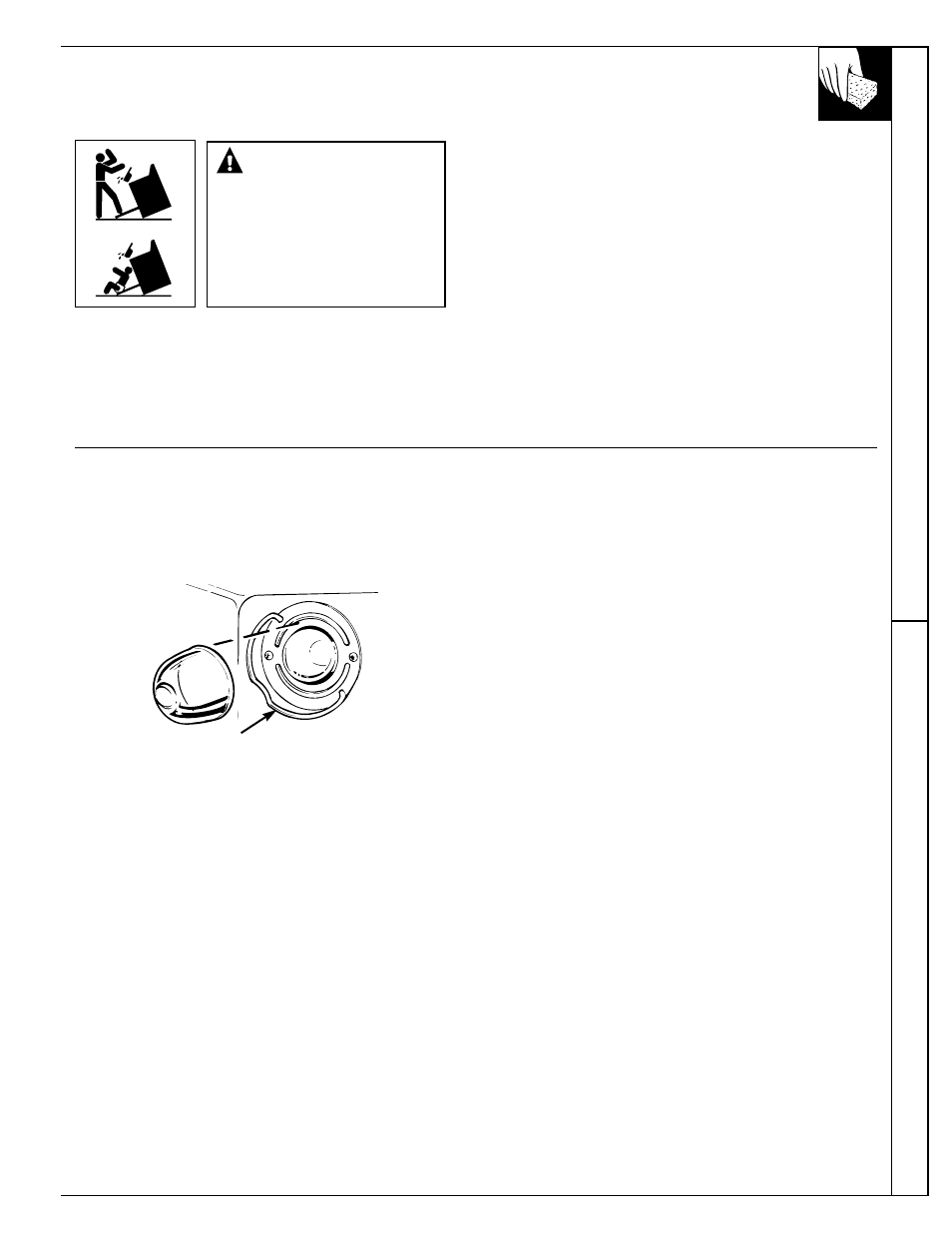 Anti-tip device, Anti-tip device , 31, 35, 39, 31 care and cleaning | GE 49-8726 User Manual | Page 31 / 44