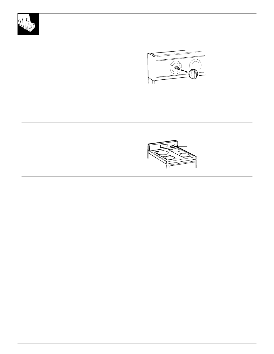 Oven vent, 34 care and cleaning | GE 49-8726 User Manual | Page 34 / 44